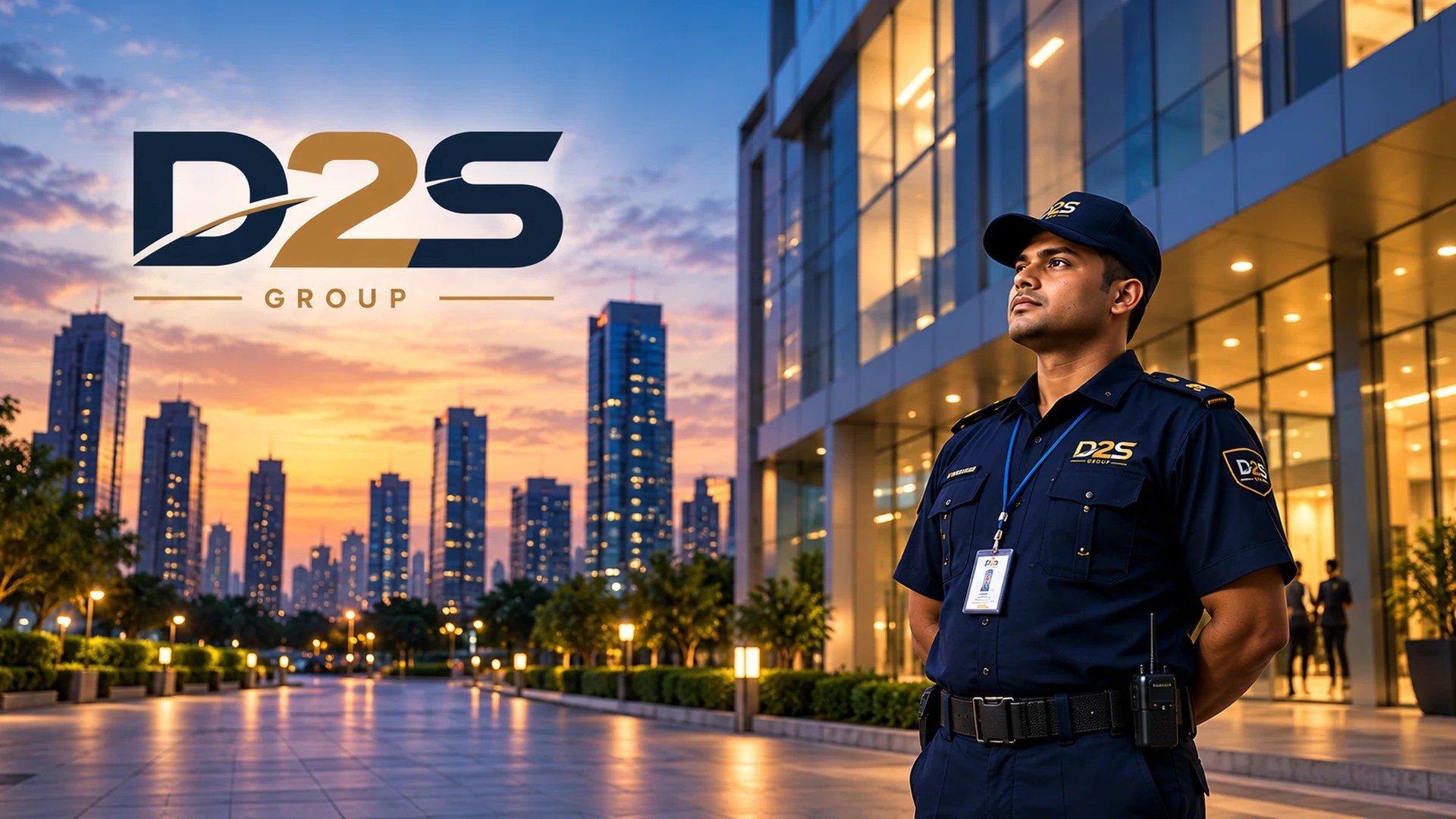 D2S facility management professionals on duty
